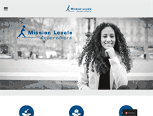 Tablet Screenshot of missionlocale-aubervilliers.org